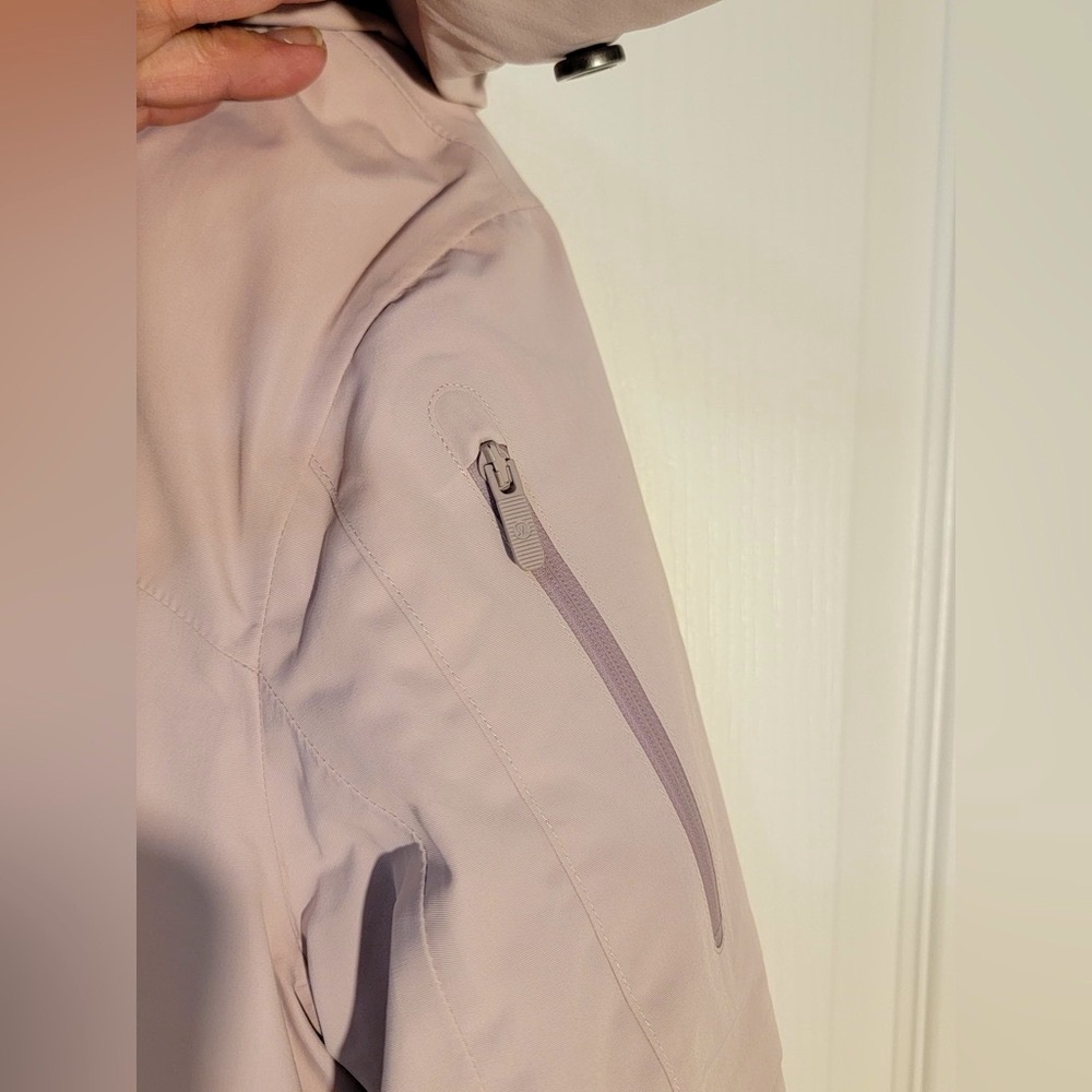 Lululemon Winter Warrior Coat•Bomber Goose Down Glyde•Porcelain Pink•FLAWLESS•4 - Picture 12 of 16
